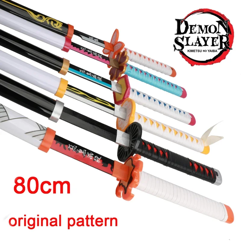 

Kimetsu no Yaiba Original Anime Katana Cosplay Weapon Demon Slayer Sword Zenitsu Kyoujurou Tanjiro Swords