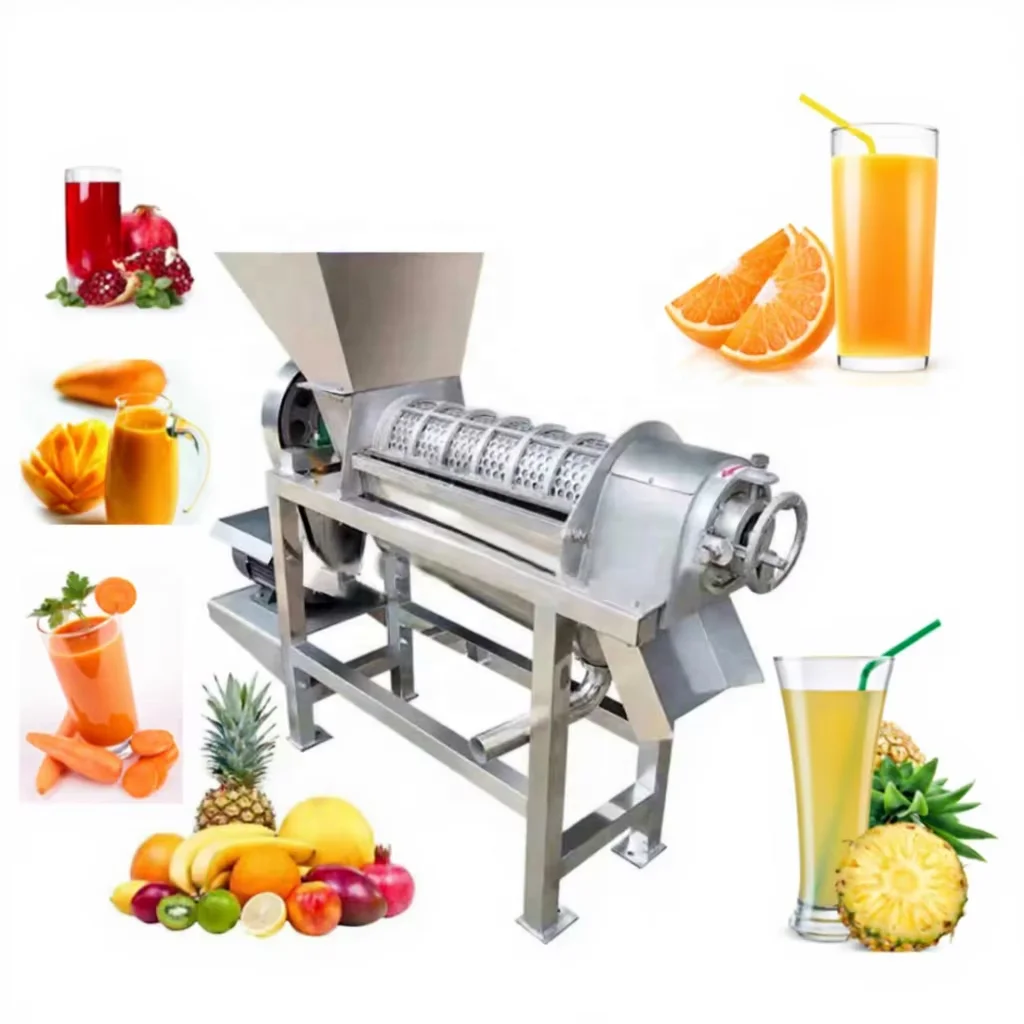 Afbeelding 3: Gloednieuwe industriële gemberpers mango-sapmachine sapmachine