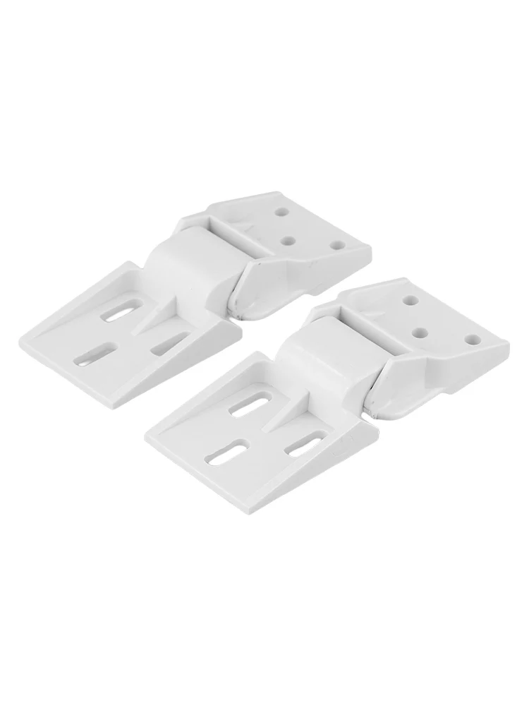 Replacement Plastic Hinges for Haier Freezers 2 Pack with 3 Holes for Effortless Installation and Smooth Operation