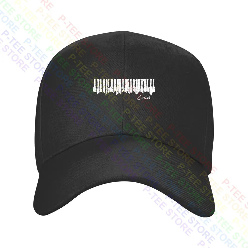 Cursive - Yl Fugazi At The Drive In Baseball Cap Snapback Caps Knitted Bucket Hat