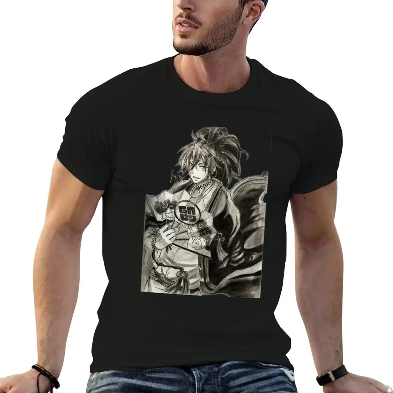 Kumo Tenka T-Shirt hippie clothes anime tshirt tops designer t shirt men