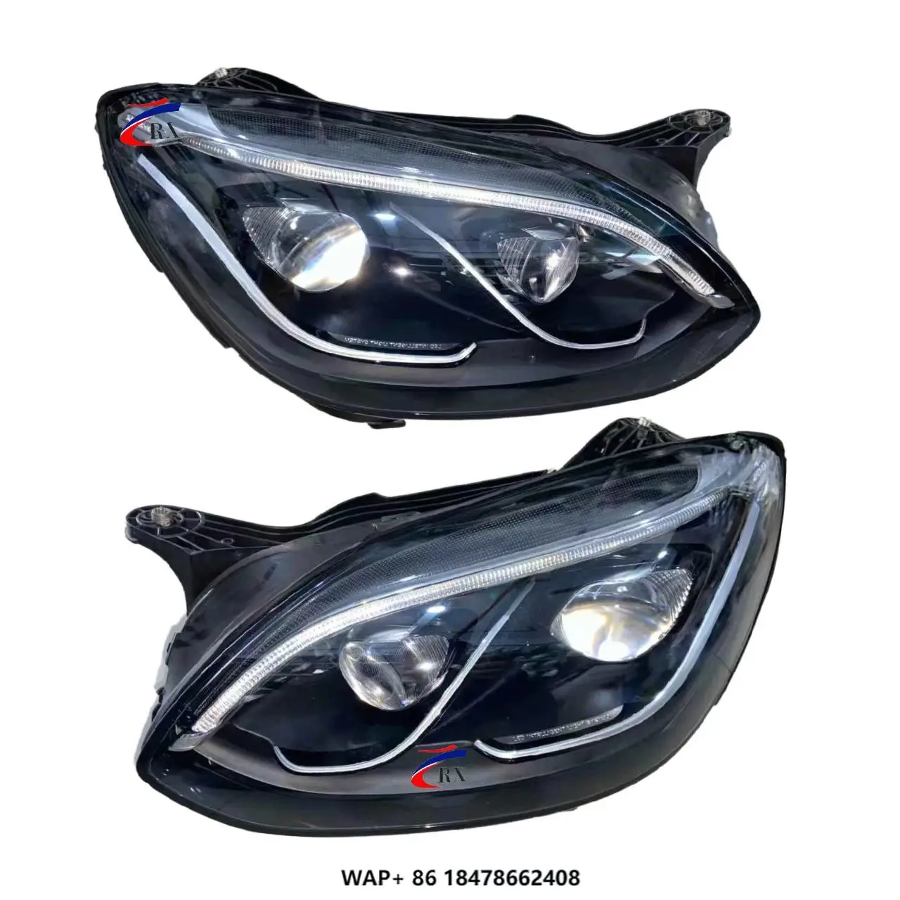 

For the 2017-2019 SLC R172 W172 SLC200 SLC260 SLC300 Car Front Bumper Automatic Lighting System LED Headlights