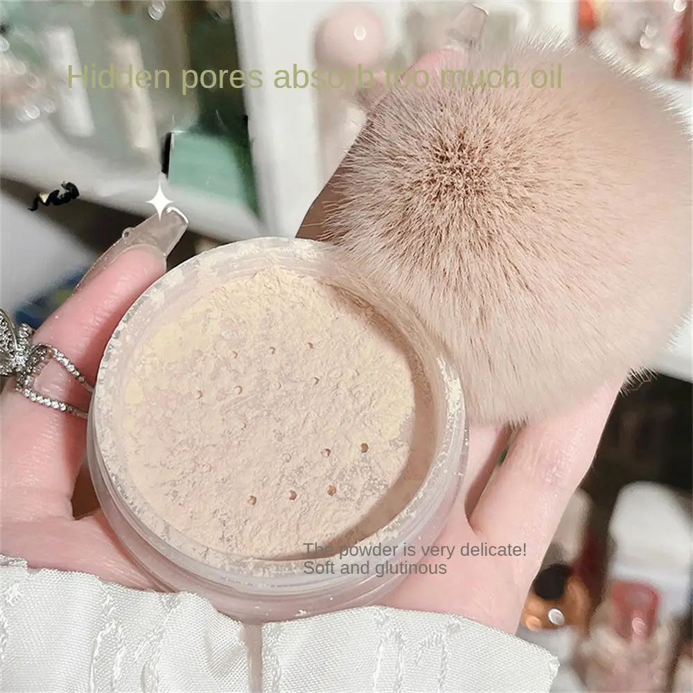 Powder Ivory White Finishing Powder Cace Beauty Products Powder Cake Natural White Facial Makeup Feather Silk Soft Double Color