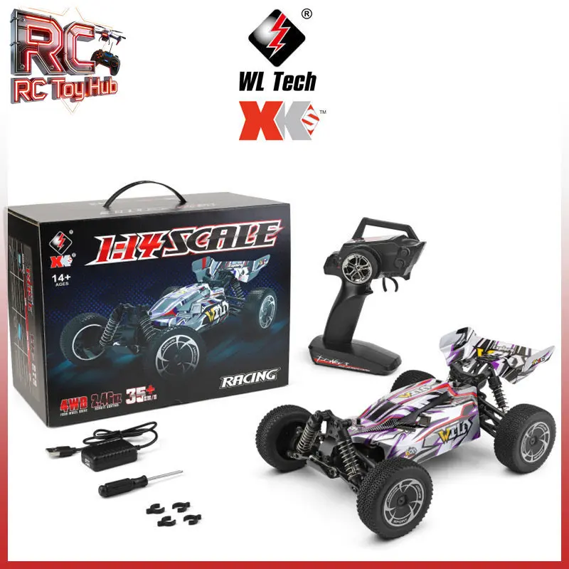 New WLtoys 144016 4WD High Speed RC Car All Terrain Off-road Buggy Electric Drift Racing Vehicle Adult Hobby Outdoor Play Toy