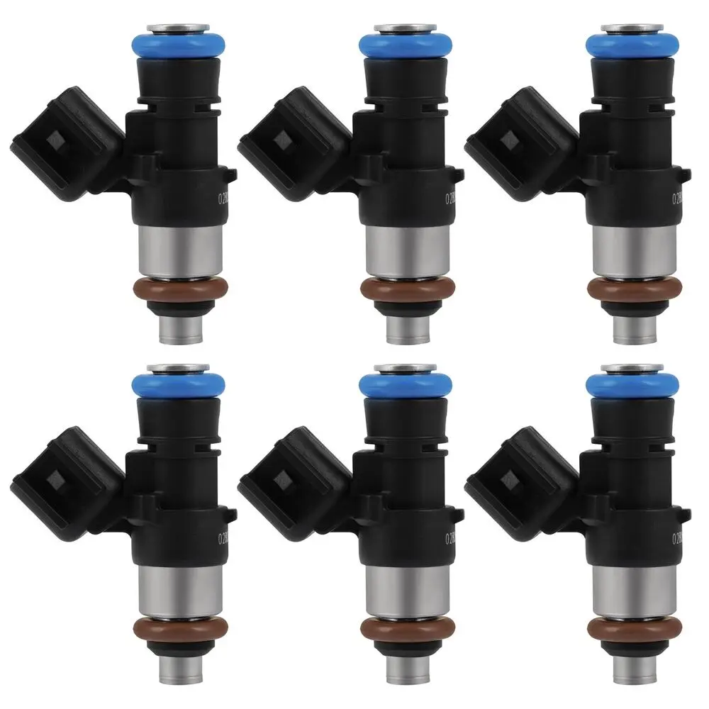 

6 Fuel Injectors For 2010-2012 For Ford Fusion 2008-2009 For Ford Taurus X 3.5L
