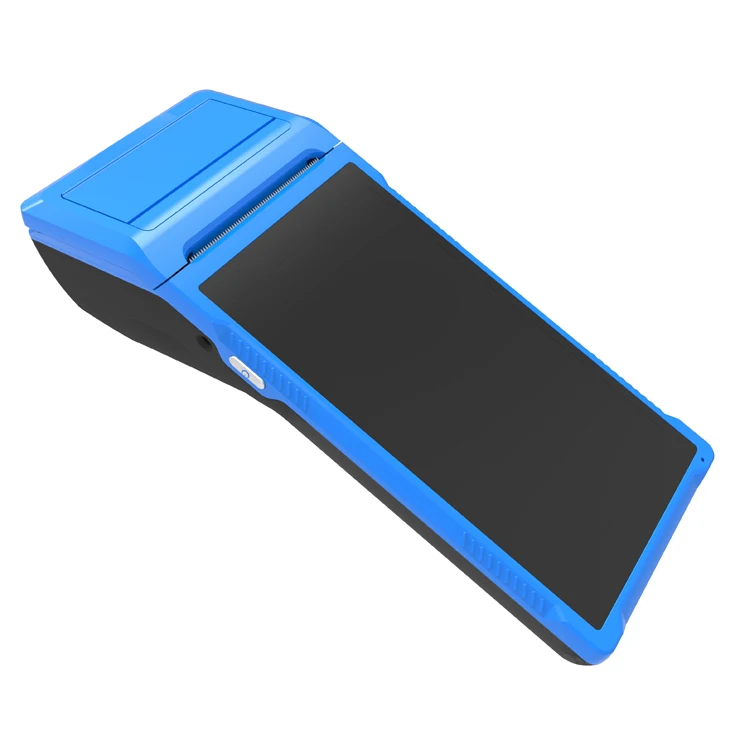 محطة Android Pos صغيرة محمولة مقاس 58 مم مع طابعة Q2i Q2