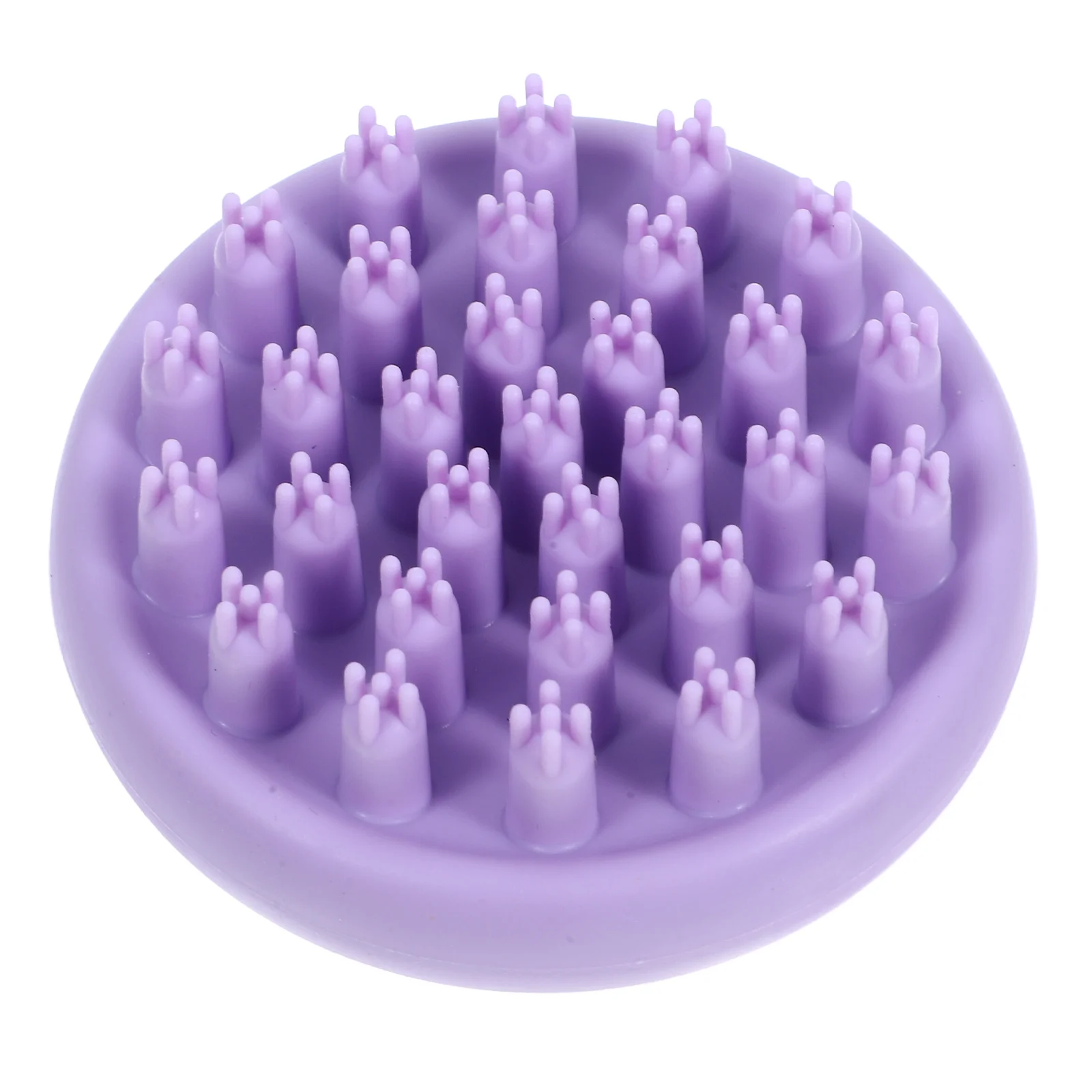 

Hair Scrubber Shower Scalp Massager Silica Gel Small Brush Exfoliate Hair Comb Dead Efficiently