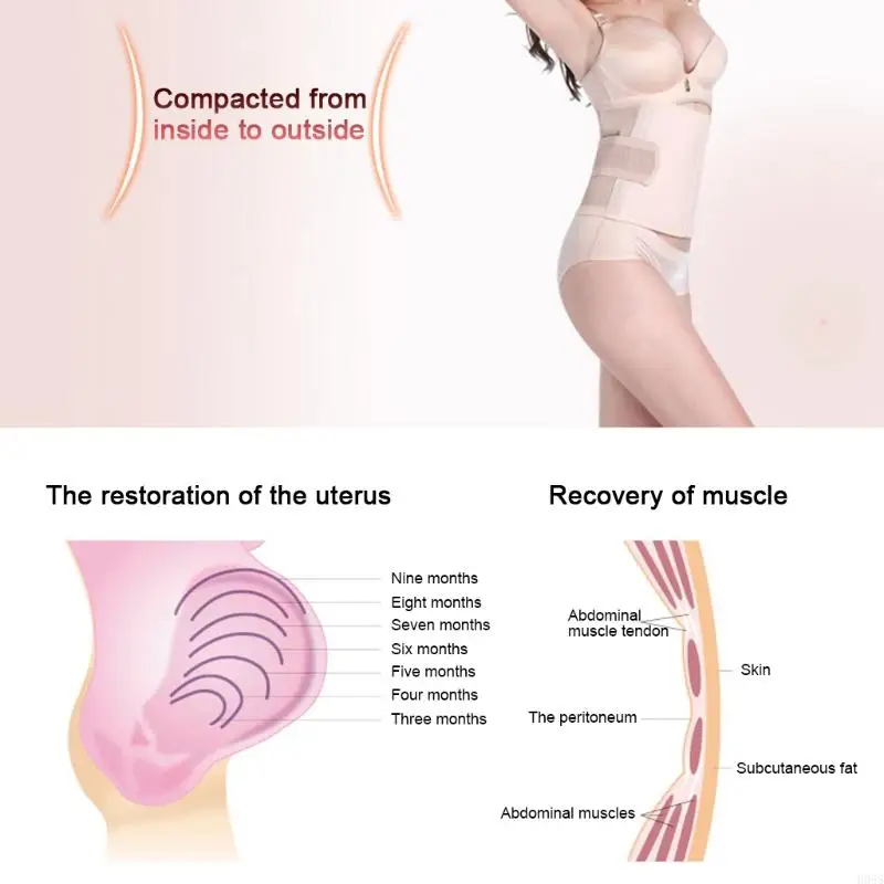 H055 para mujeres embarazadas recuperación posparto banda vientre maternidad forma abdomen