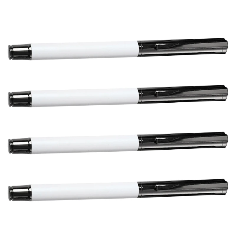 4x Pen Metal Pen Neutral Pen 0.5mm Gel Pen School Office Supplies