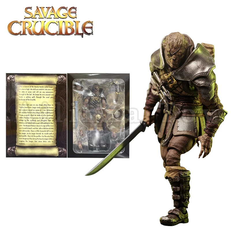 Harbinger Studios 1/12 7inch Action Figure Savage Crucible Wave 2
