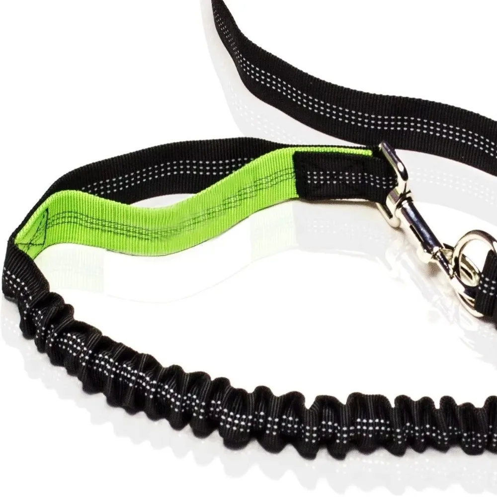 

Double Stretch Pet Walking Leash Reflective Elastic Running Dog Leash Waist Belt Hand Free Dog Leash Pet Walking