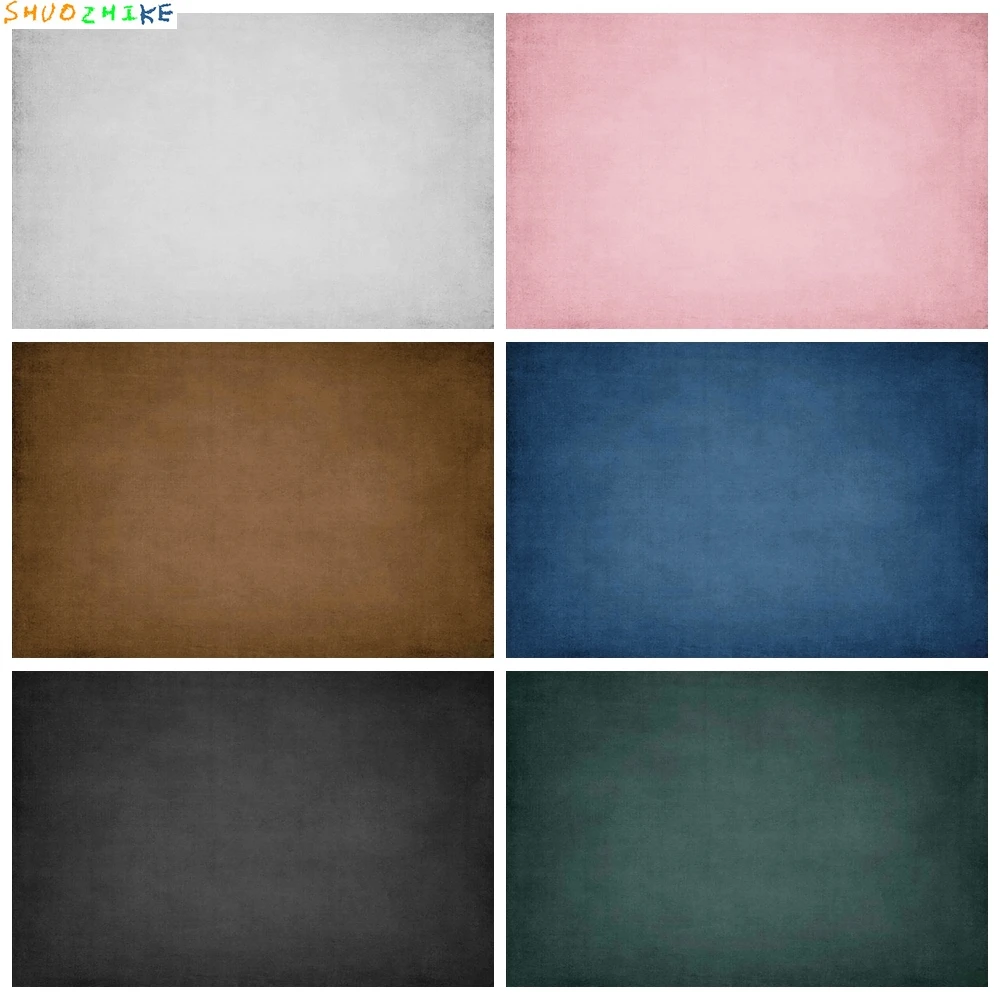 

Solid Color Gradient Photography Backdrop Abstract Texture Kids Adult Art Portrait Birthday Decoration Background Photo Studio