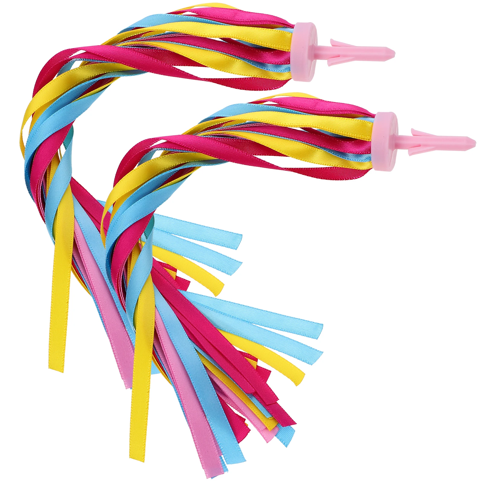 

Children Bicycle Streamers Kids Handlebar Tassels Decorations Sparkly Ribbon for Baby Carriers Tricycles Scooters