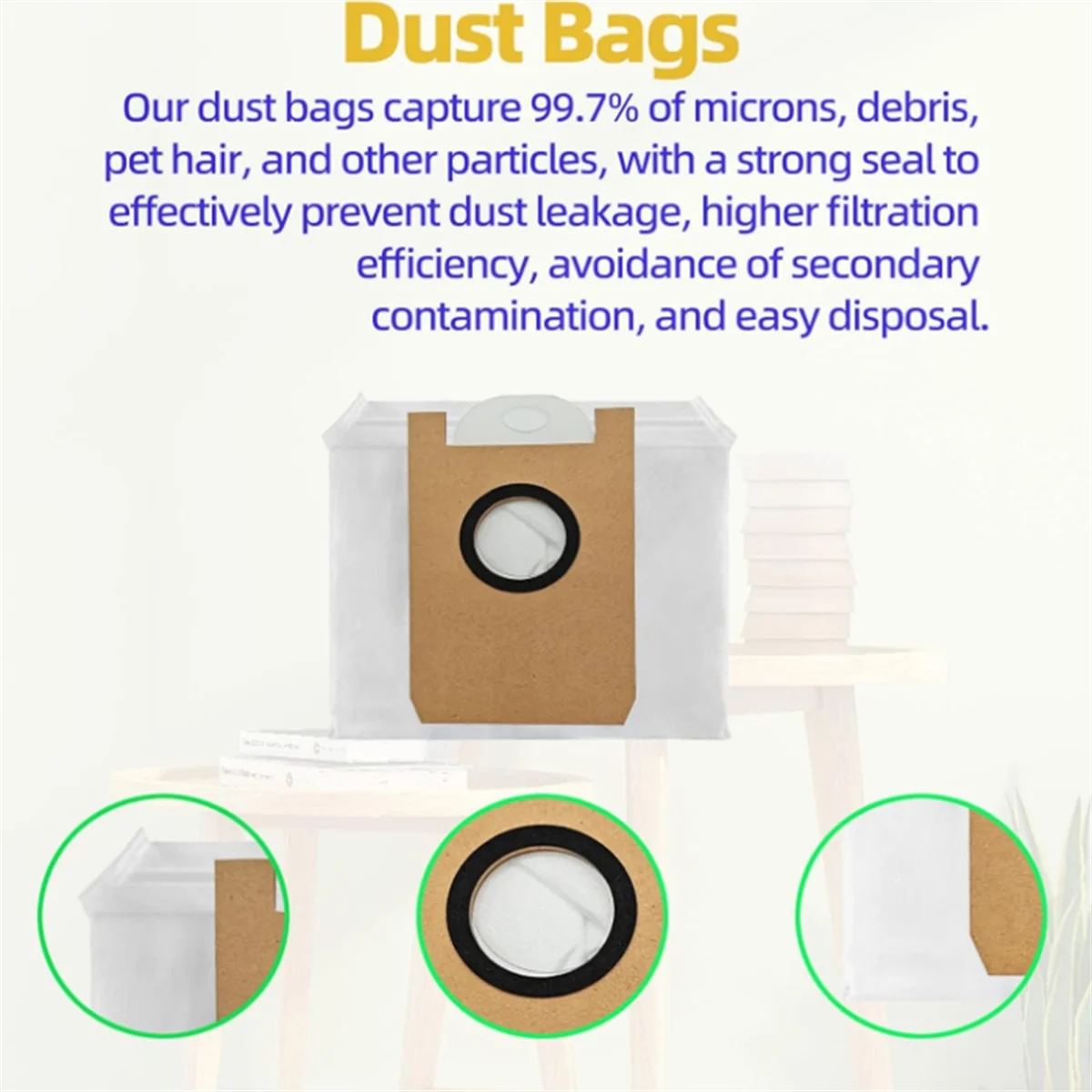 23 peças acessórios ultra duráveis para airrobo t20/t20 + acessórios de vassoura m14k