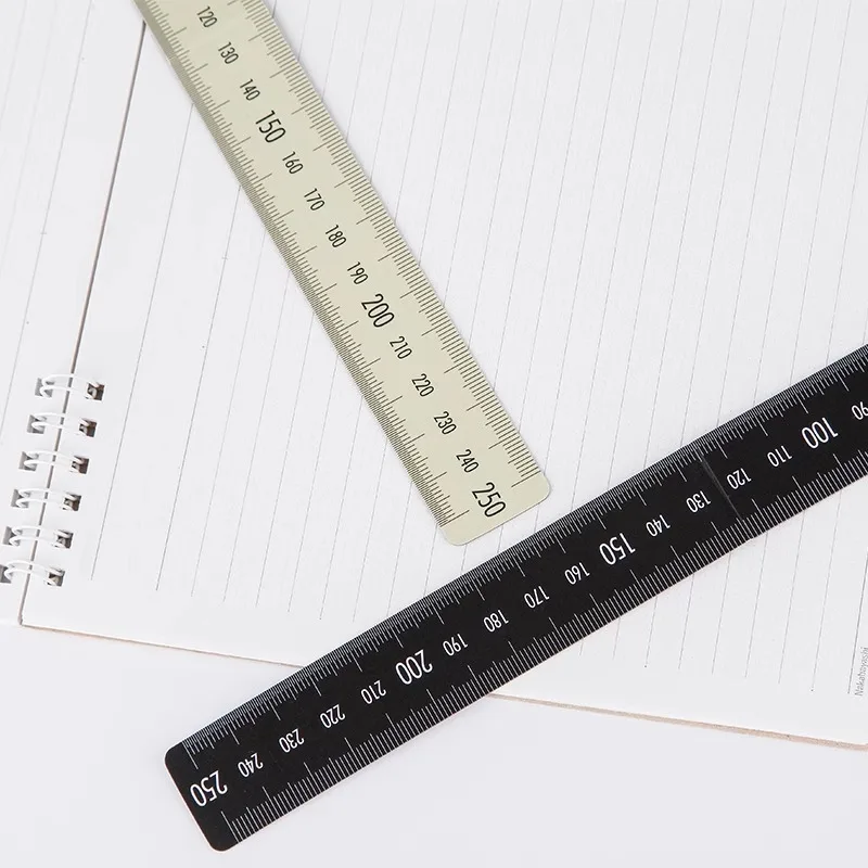 150/250 مللي متر المرجعية الحكام مرنة قابلة للطي لينة المغناطيسي حاكم المحمولة طوي بولي كلوريد الفينيل المغناطيسي الحكام أدوات الرسم اللوازم المدرسية