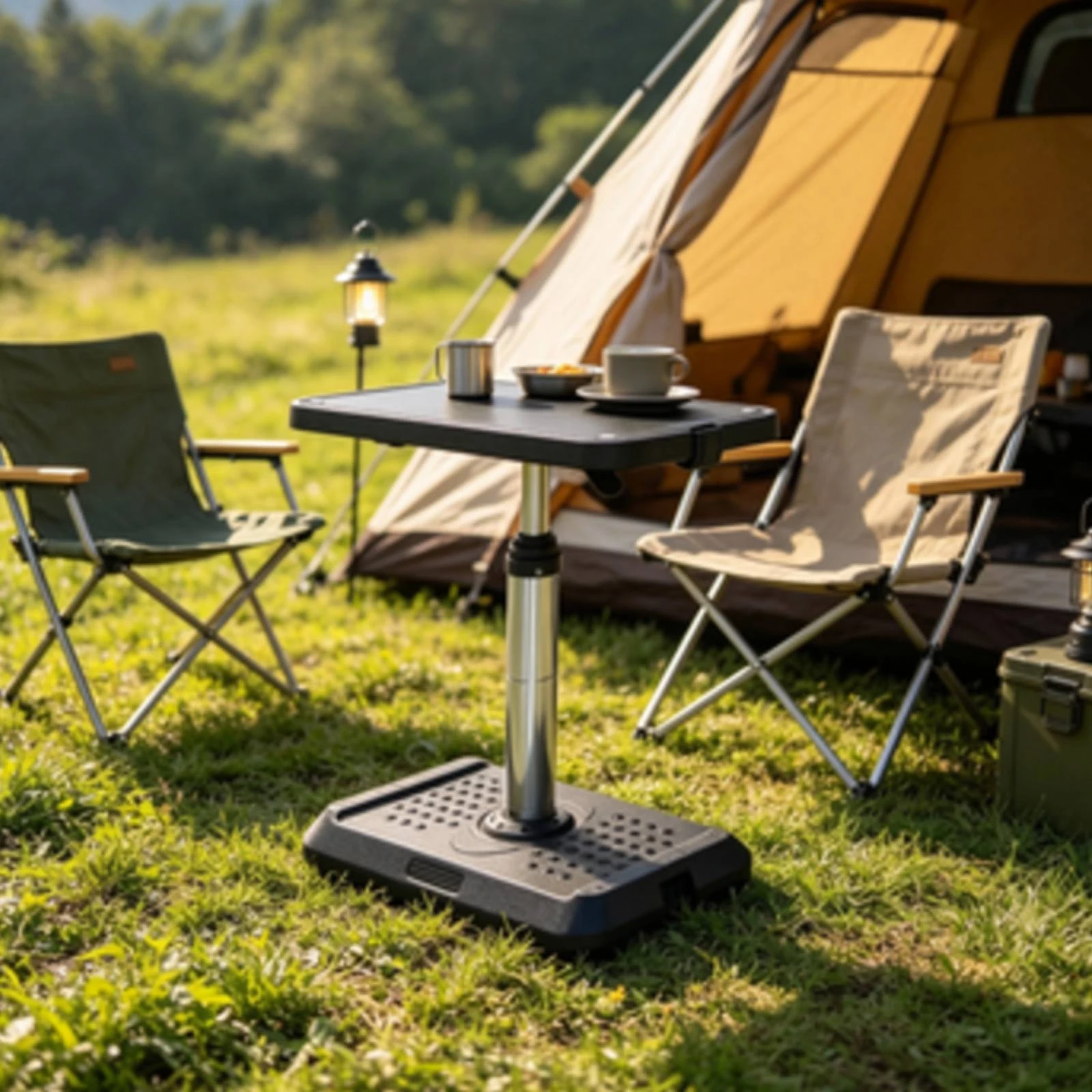 Adjustable Laptop Table - Mesa Plegable para Auto con Altura