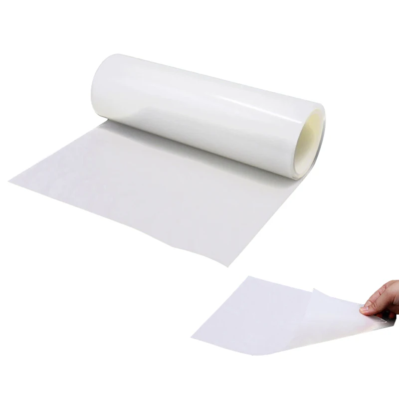 Customized RW100 Light Reflective Film for LED Light Strip Light Guide Film White Backlit Paper for Lamp LCD Screen.7mm