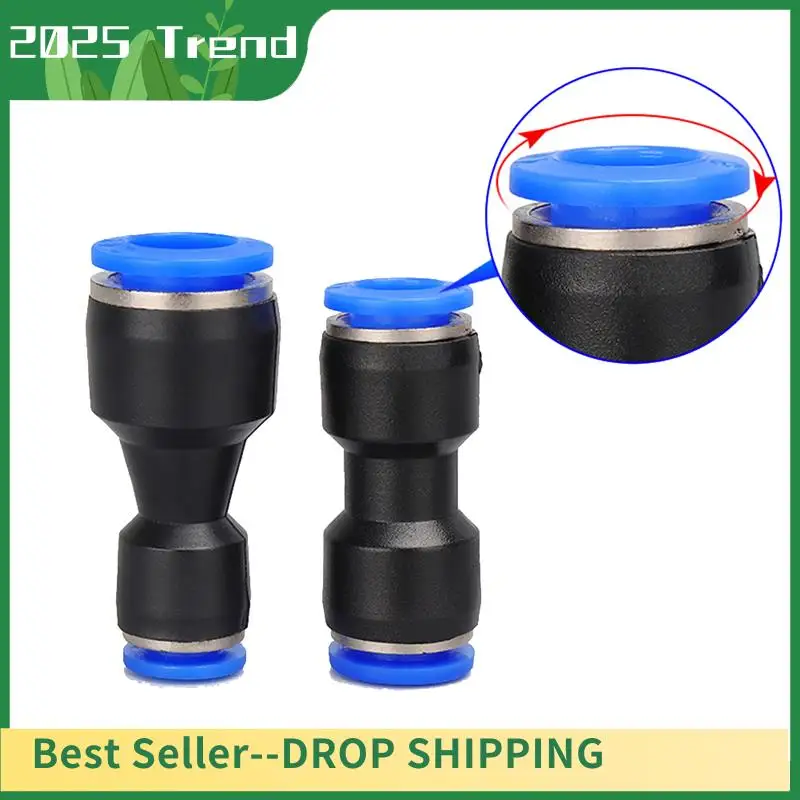 Лот 100 шт. PG4-6 мм 6-8 мм 6-10 мм воздушный пневматический фитинг пластиковый One Touch в прямые фитинги быстрые разъемы PG6-4