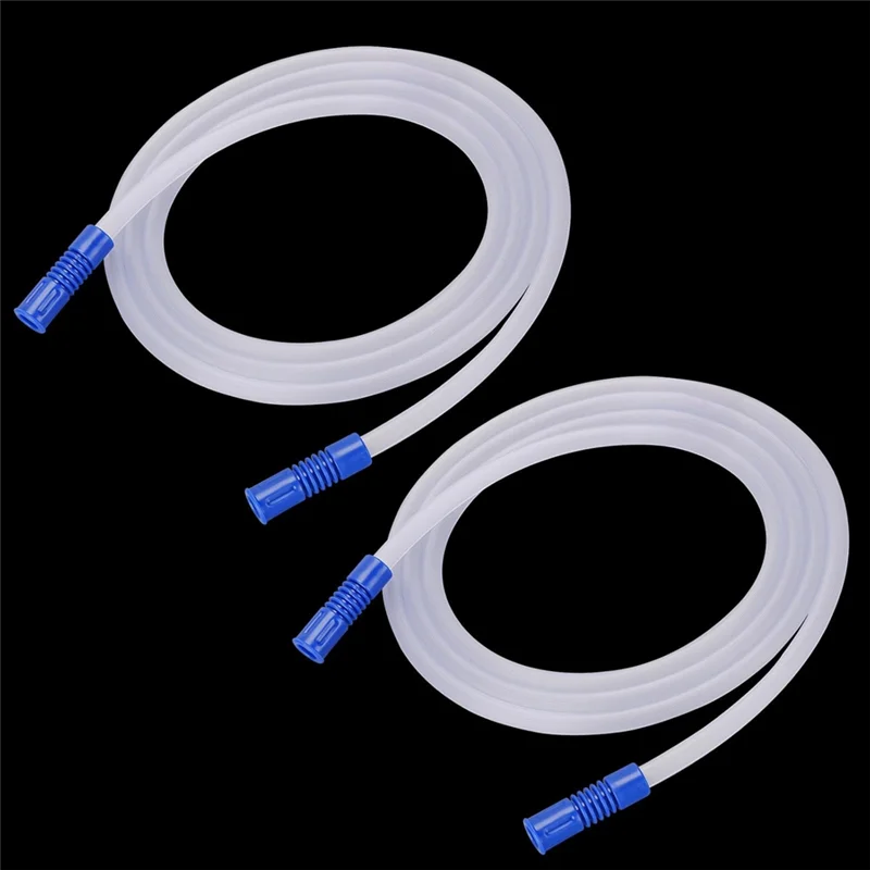 Mangueras de tubo de succión A43T, 3 unidades, 2M de largo, máquina de succión al vacío, tubo de recolección para uso doméstico, tubo de máquina de succión portátil