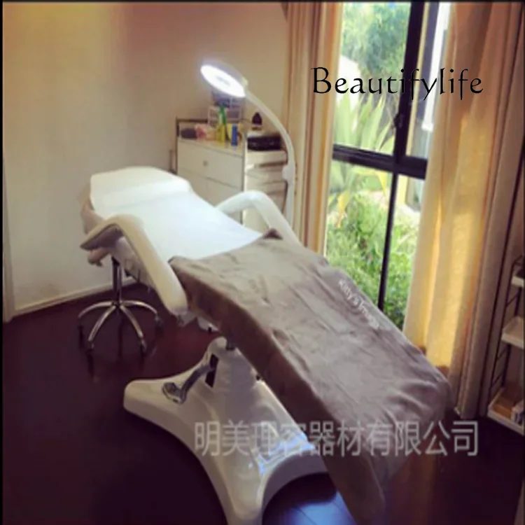 Z Beauty Bed Embroidery Multi-functional Pregnancy Eyelash Tattoo Chair Physiotherapy Bed Examination Bed