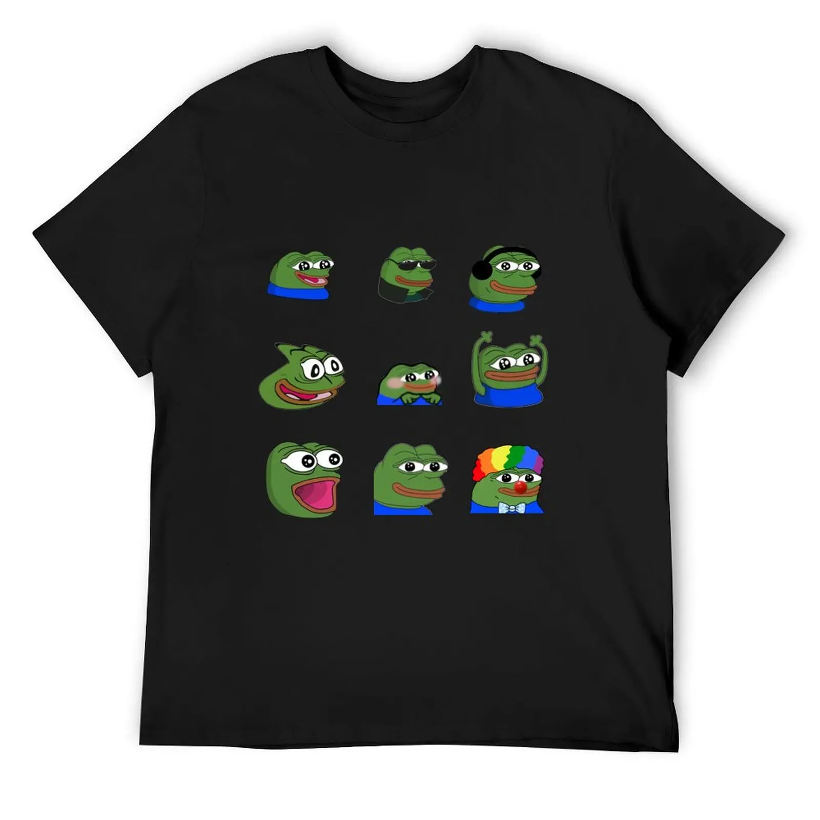 Peepo Emotes T-Shirt sports fans plus sizes boys animal print fruit of the loom mens t shirts