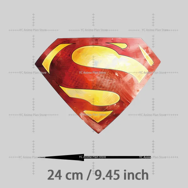 Hot Superman Logo T-shirt Decal Decor Sticker on Clothes Patches Thermo-Stickers for Children Stripes Appliques - view 3