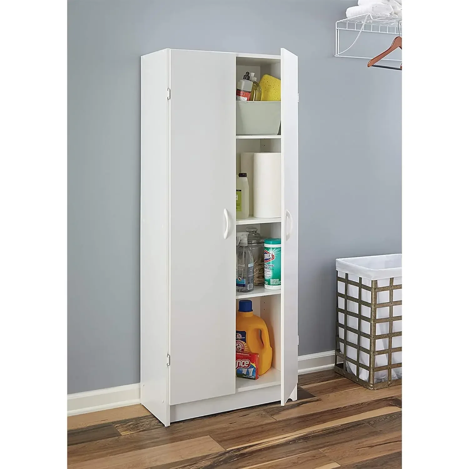 Kitchen Tools, latest model with 2-door adjustable kitchen storage locker, standing, 66% off price