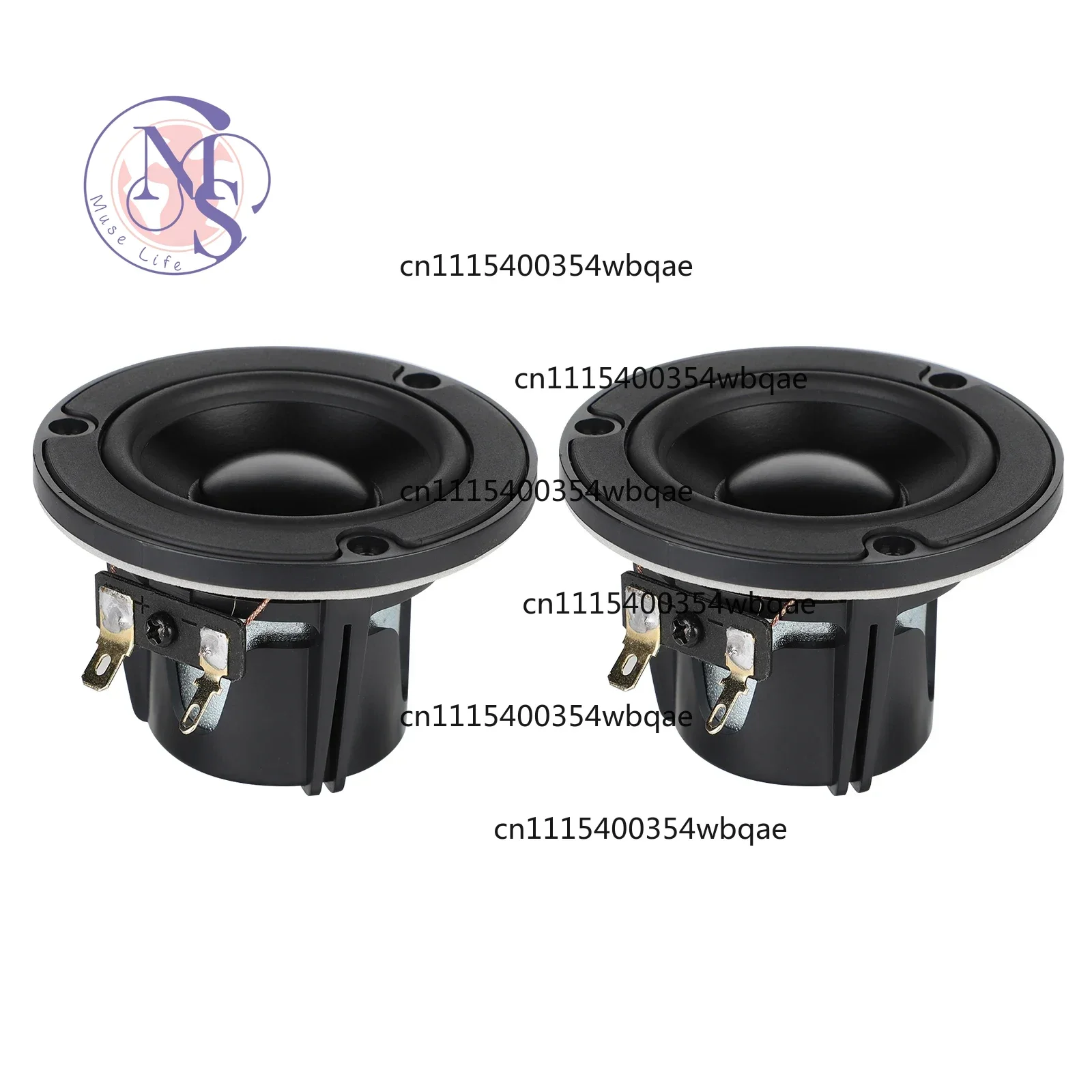 ZOCI-1 pcs 4Ohm/ 8Ohm Full Range Speakers 75 MM 25W-40W Round Loudspeaker DIY Bluetooth Bookshef Speaker Hifi Theater