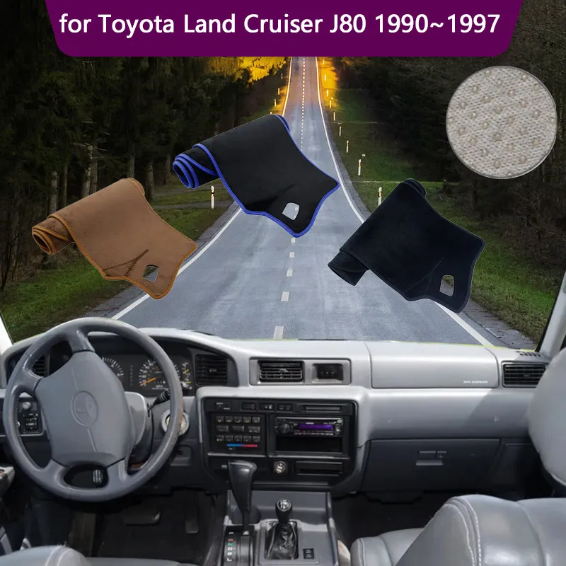 for Toyota Land Cruiser J80 LC80 Lexus LX 450 1990~1997 Dashboard Cover Mat Carpet Dashmat Sunshade Anti-dirty Pad Accessories