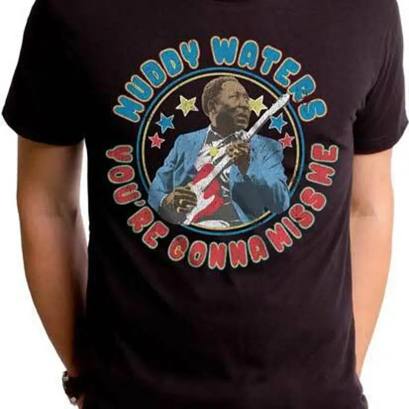 MUDDY WATERS Gonna Miss Me تي شيرت S 2XL جديد رسمي جودي بأكمامين ميرش