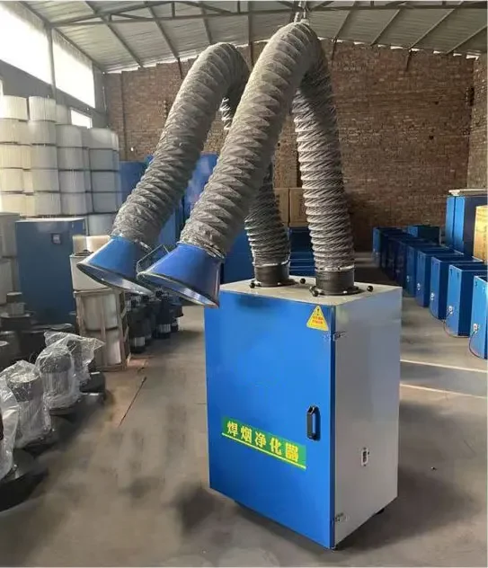 Mobile Welding Dust Collector Portable Fume Extractor for Smoke Suction System