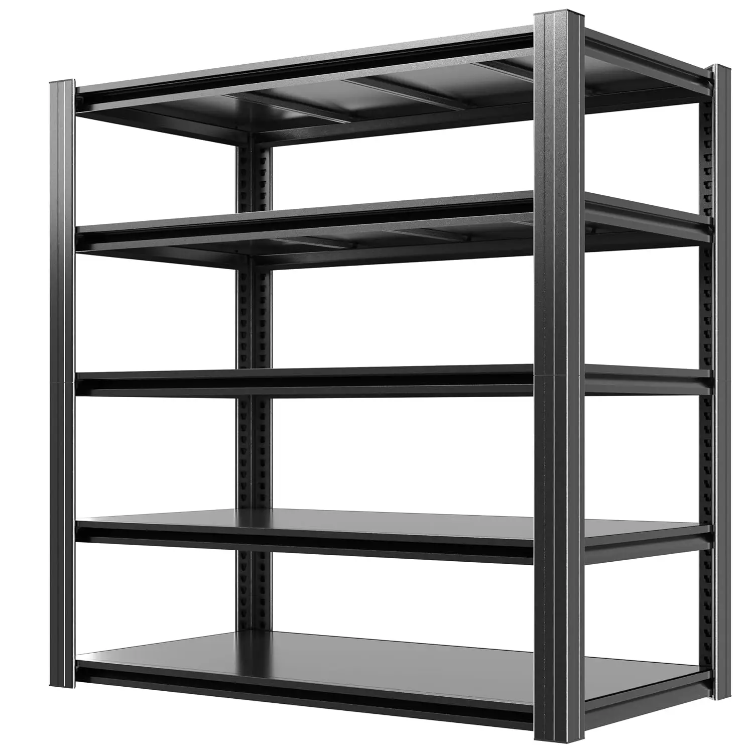 Heavy Duty 5 Tier Adjustable Metal Shelf 3000Lbs 72