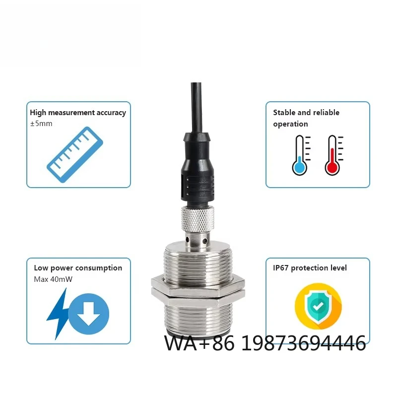 RS485 Modbus Radar Level Transmitter, Oil   Fuel Level Meter Sensor