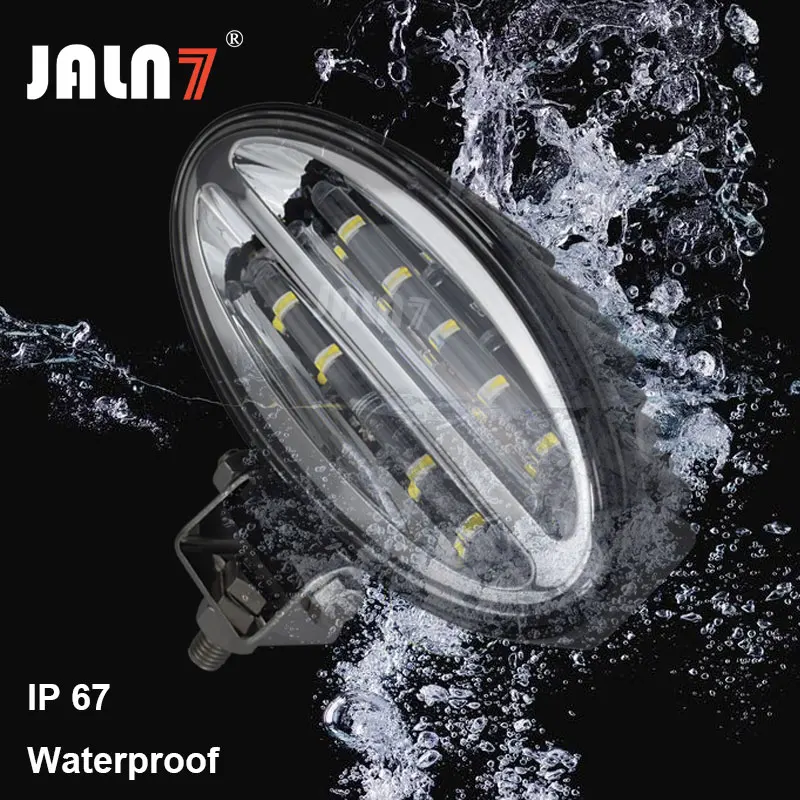 JALN7 LED Light Tractor Oval 6.7 Inch for John Deere 45W Work Versatile Buhler Massey Ferguson Case IH Combines Cotton Picker