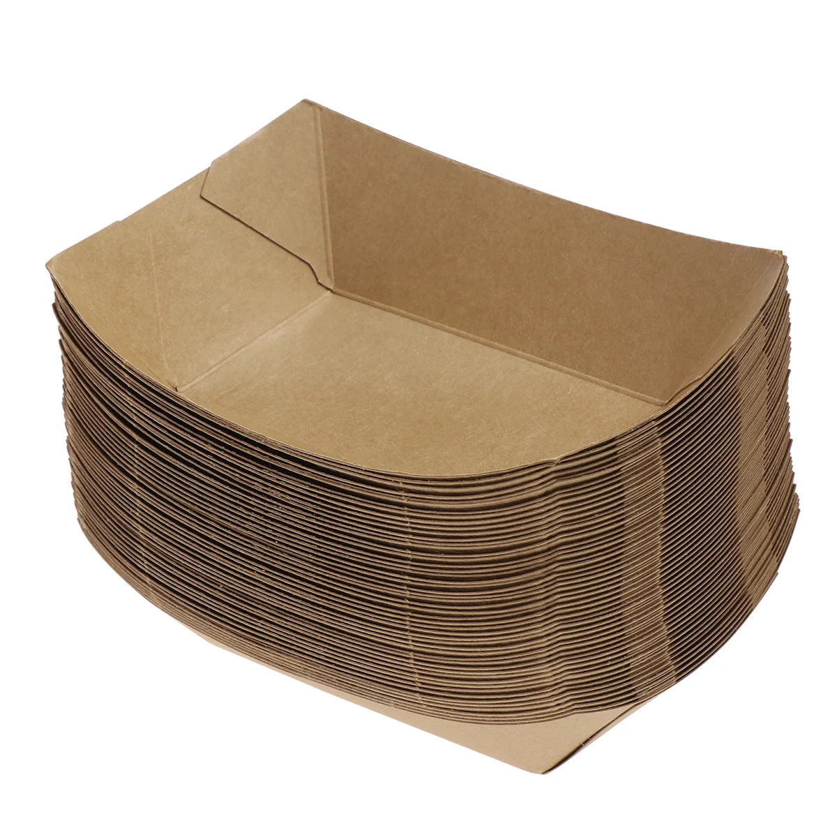 Take Out Carton Food Containers for Party Kraft Paper Lunch Salad Disposable