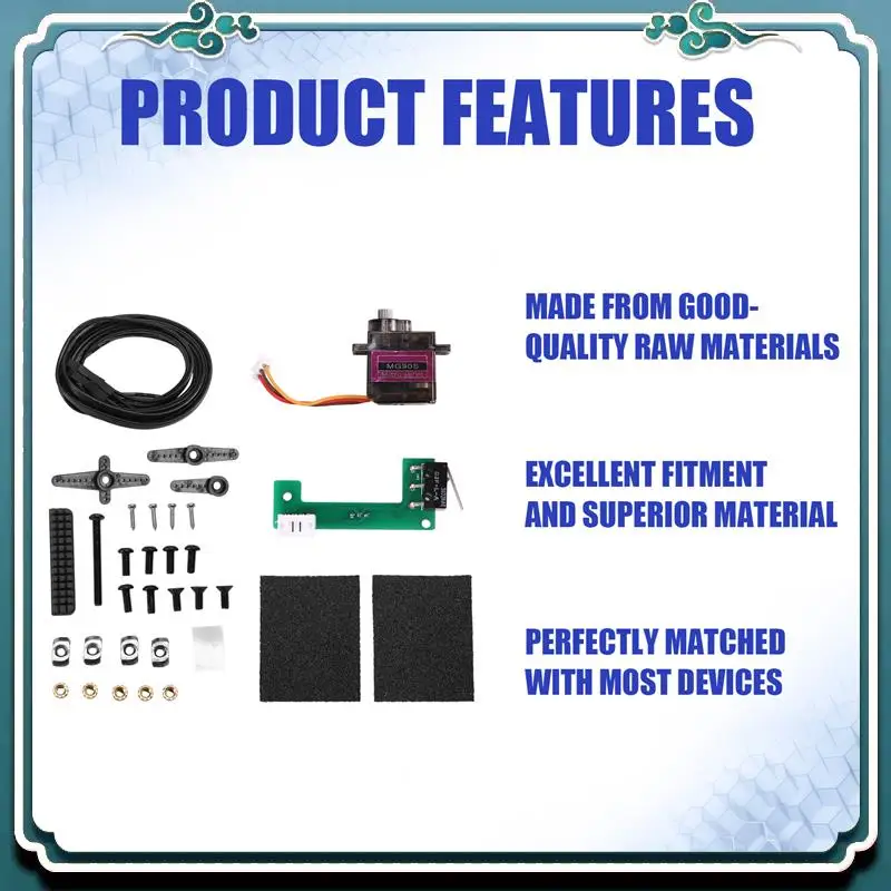 Łatwy w użyciu zbieracz odpadów ekstruzji Blobifier Voron, czyszczenie dyszy hotendu, części do drukarki 3D, silikonowa szczotka do dyszy dla Voro