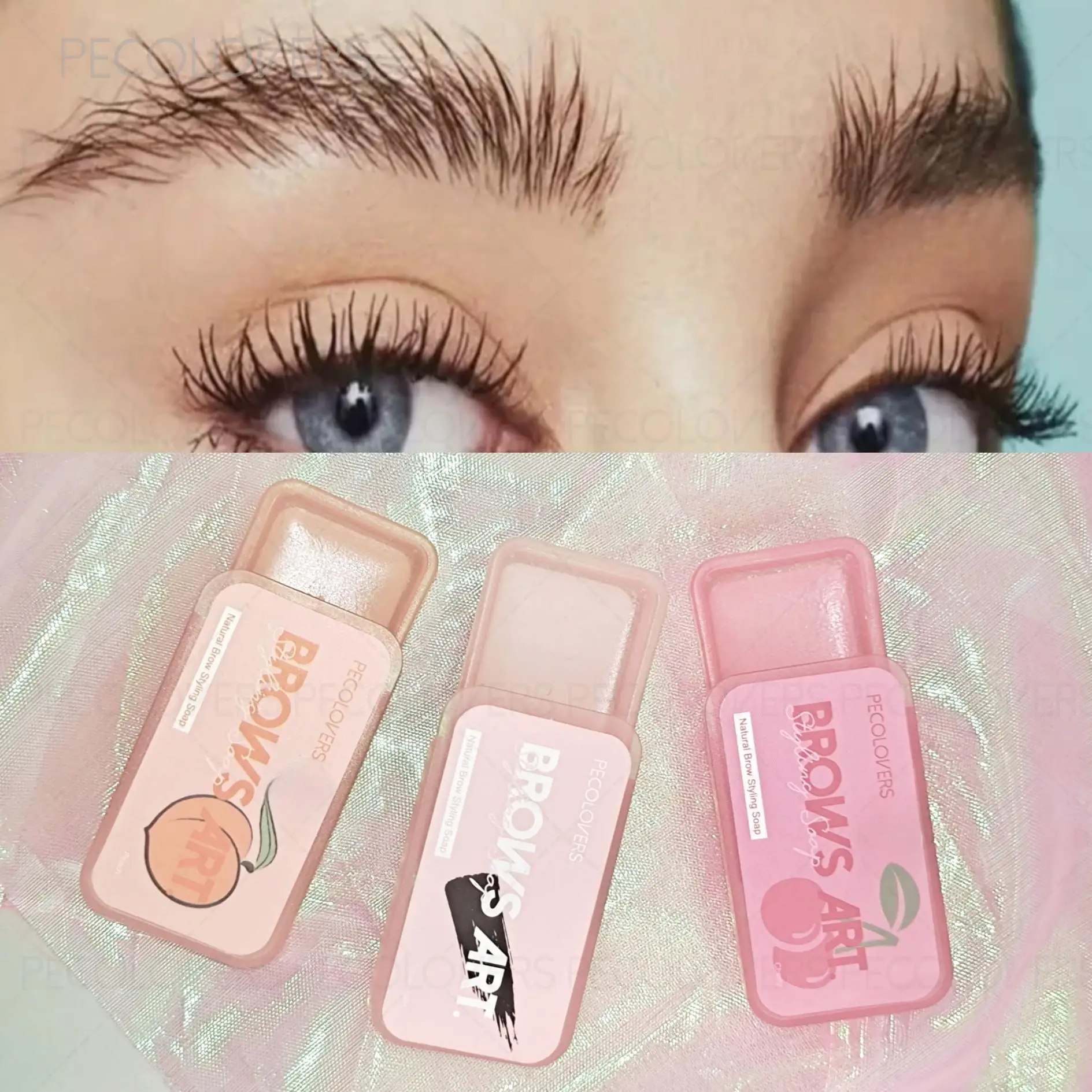 Long-Lasting, Eyebrow Gel Shaping Soap,Waterproof ,3D Feathery.Eyebrow Gel Shaping Soap