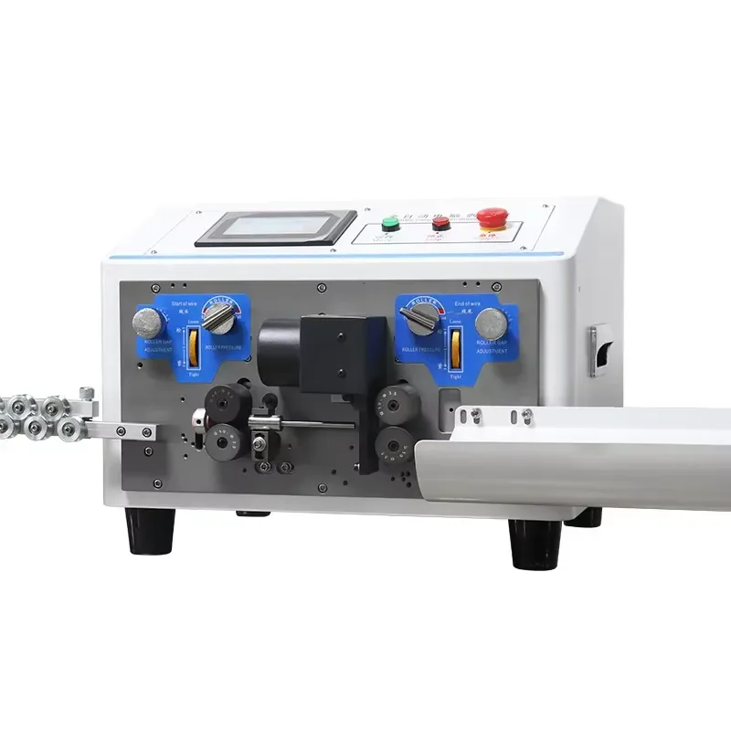 Industrial Fully Automatic Wire Stripping Machine, Cutting & Stripping Tool for 0.5-6mm² Twisted Copper Aluminum Cables