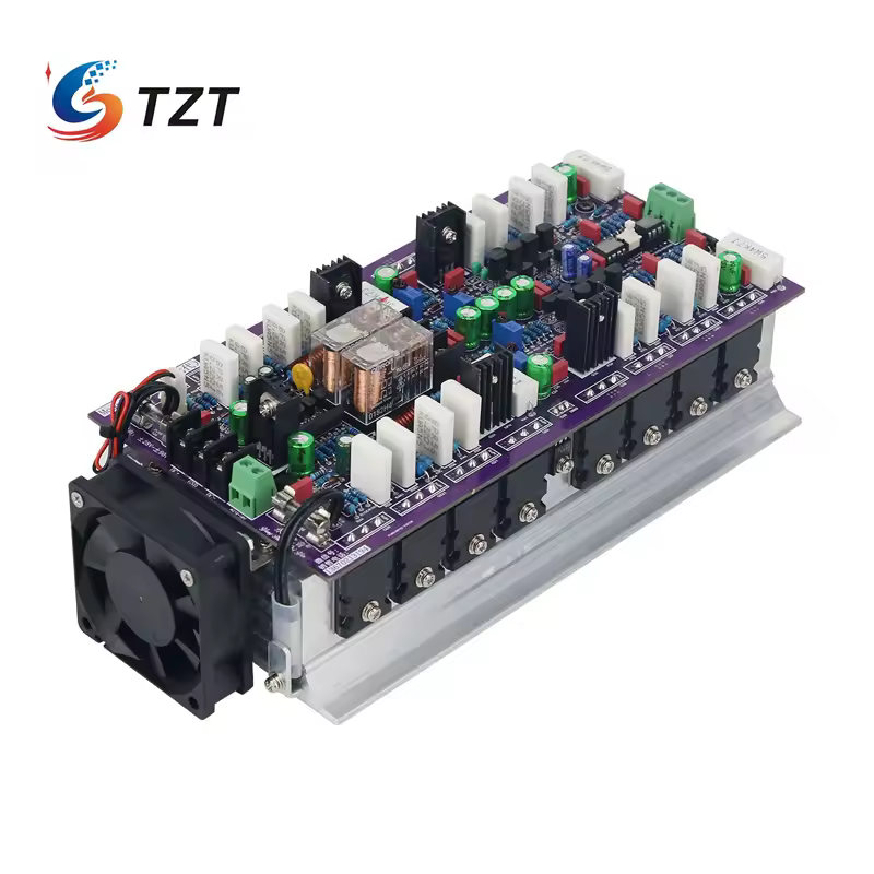TZT A1-468 960W + 960W Hifi Amplificateur de Puissance Conseil de Puissance fini de Haute Puissance pour l'Audio