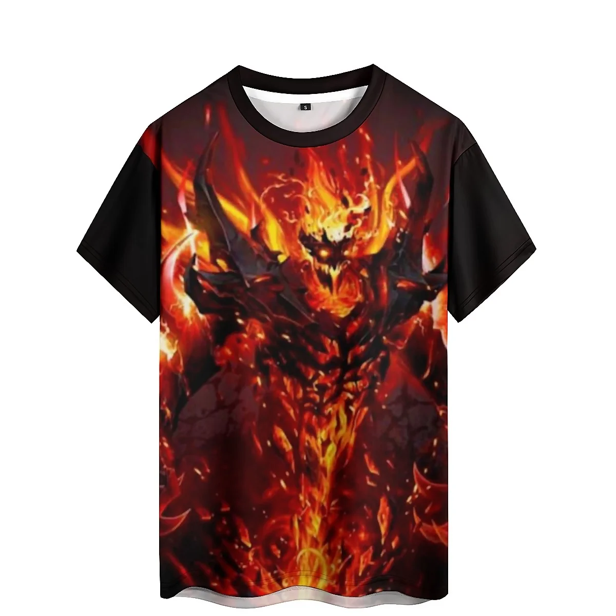 

Breathable & Quick-Drying European & American Trend Men's 3D Printed Short-Sleeve T-Shirt - High-Quality Men's Top