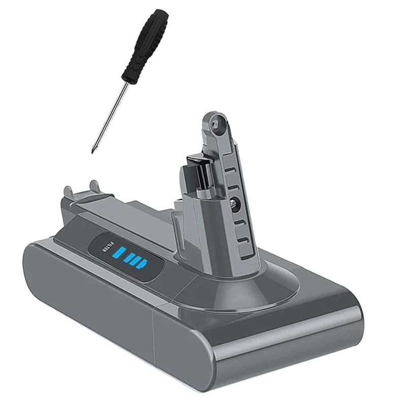 محول بطارية ومفك براغي ، بديل لـ Dyson V10 ، SV12 ، منفوش ، حيوان ، مطلق ، مكانس كهربائية ، * V