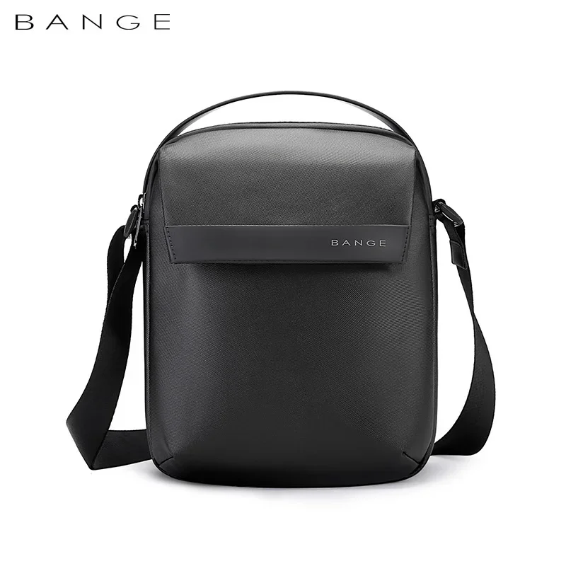 Bange Sling Bag Men's Crossbody Bag Fashion Classic  Waterproof Simple Business Multifunction Bag Applicable to 8.6 inch IPad