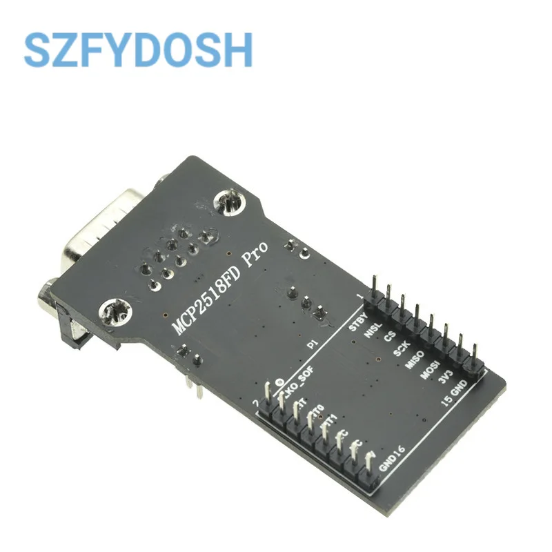 وحدة SPI إلى CANFD MCP2518FD ATA6560 جهاز الإرسال والاستقبال CAN Bus Module أداء معزز على حل MCP2515