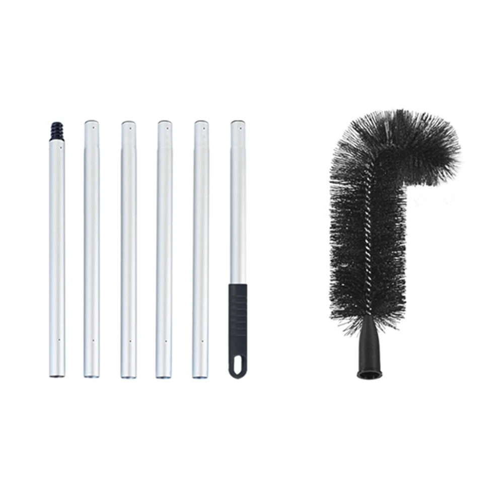 Eaves Flow Cleaner Roof Dust Removal Brush Home Maintenance Spliced Cleaning Brush Stain Removal For Cleaning Eaves