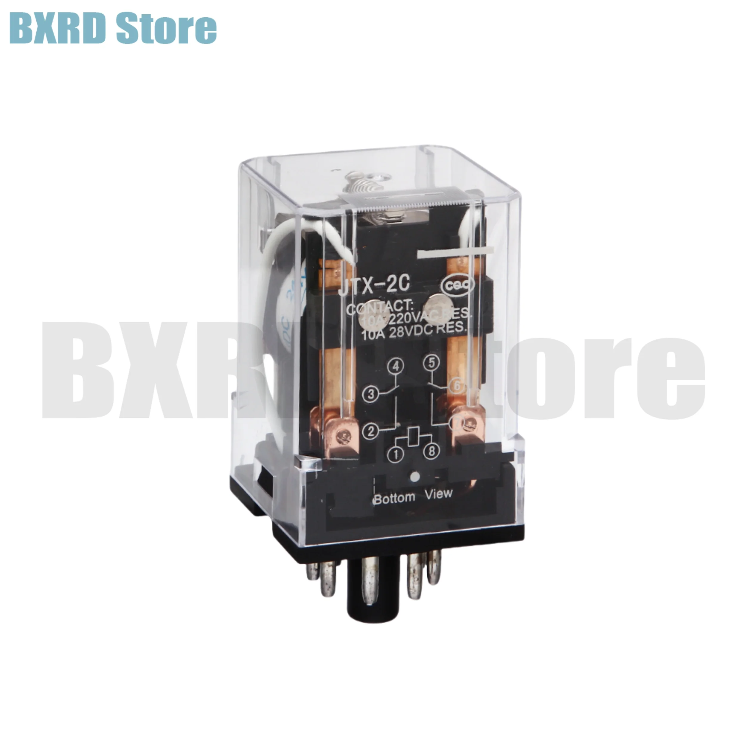 New Original JTX-2C AC220V AC110V DC12V DC24V AC380V Small electromagnetic intermediate relay