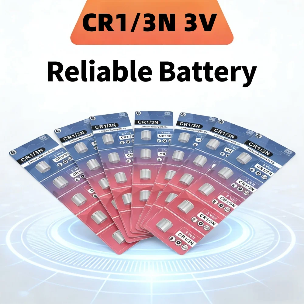Литий-марганцевые батарейки CR1/3N 3V, CR-1/3N, CR13N, M6, M7, DL-1/3N 3V для камер и локаторов, кнопочные литий-ионные элементы питания