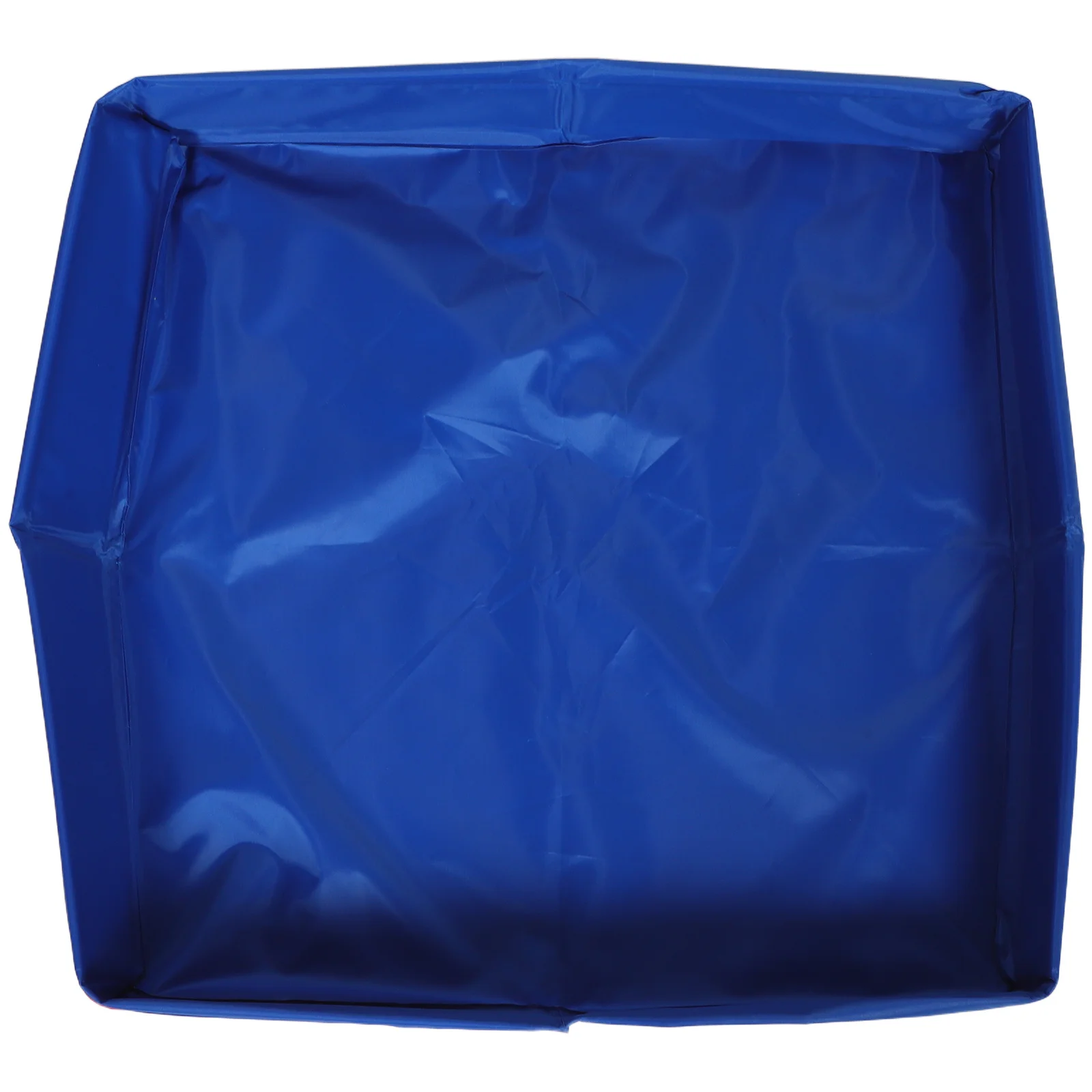 1 قطعة صينية رمل للأطفال: 19.65 بوصة × 3.34 بوصة صندوق رمل أكسفورد قابل للطي من مادة PVC للأطفال الصغار حاوية رمل محمولة للعب في الأماكن المغلقة والخارجية #4