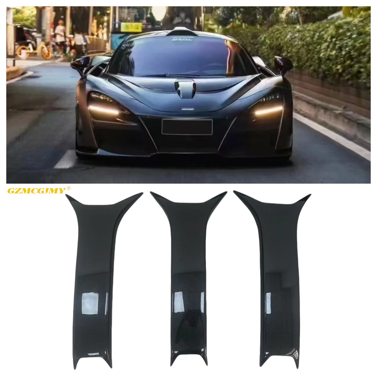 Excellent Quality Rear Air Intake Dry Carbon  for McLaren 720s Rear Fender air Intake Vents