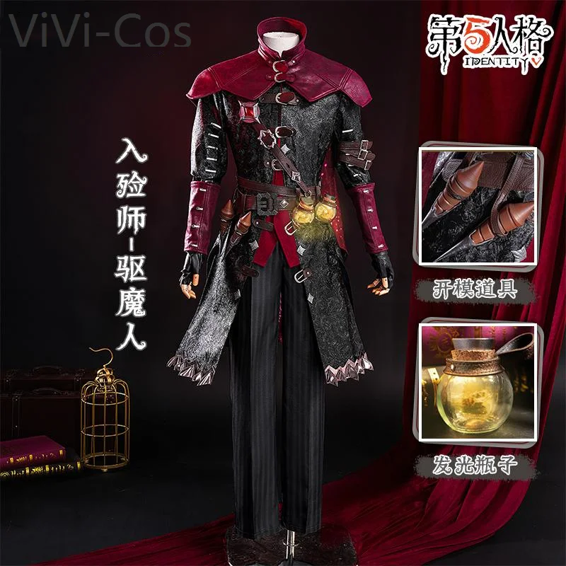 

ViVi-Cos Identity V Aesop Carl Exorcist Men Cosplay Costume Cos Game Anime Party Uniform Hallowen Play Role Clothes Clothing