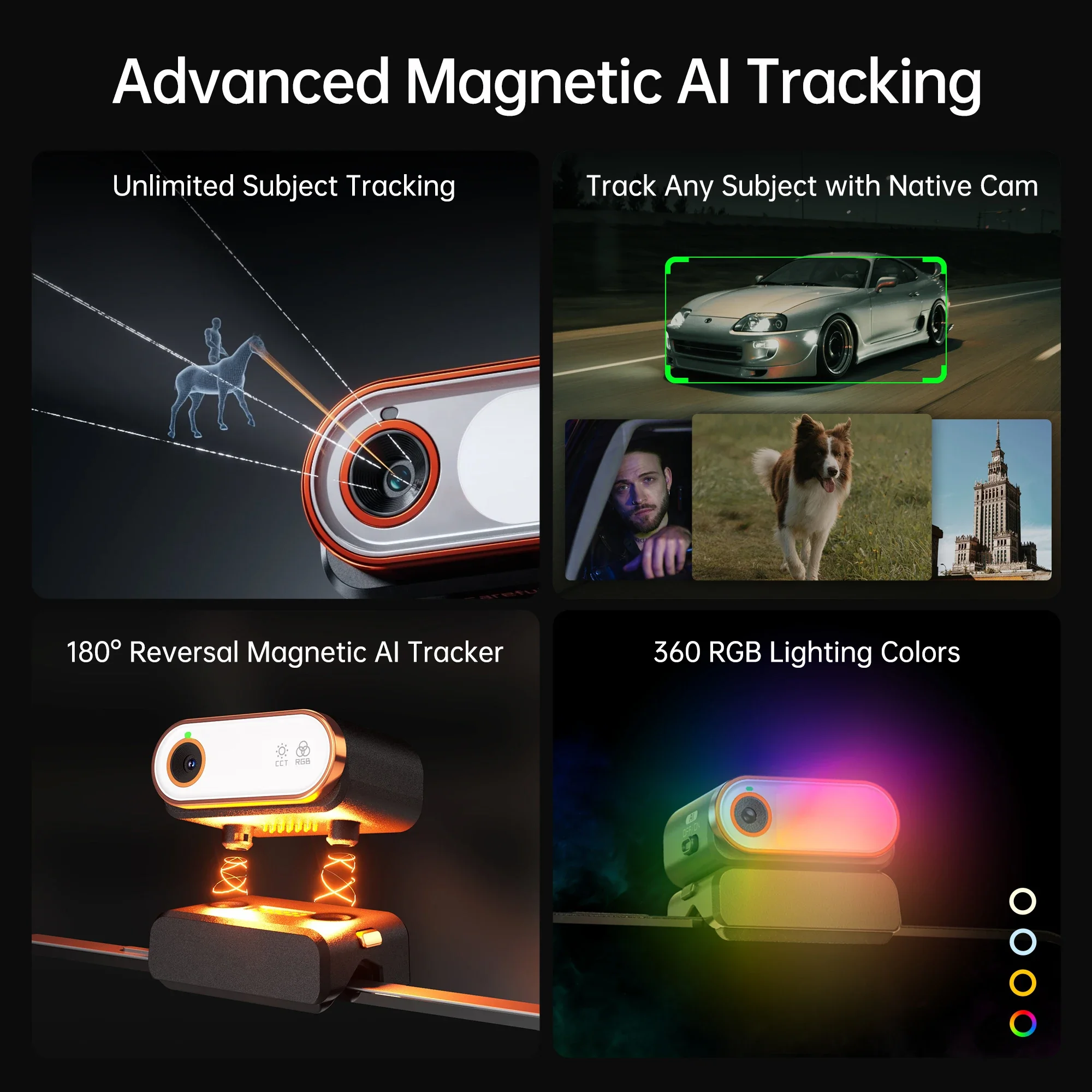 الموقع الرسمي لإنترنت الويب istady М7 Stabilizer Ai Face Tracking 3-Axis Phone Gimbal عصا سيلفي مدمجة iPhone16/Samsung Gimbal